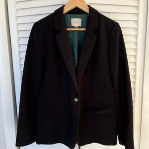 Ann Taylor Loft Classic Black Blazer size 6
